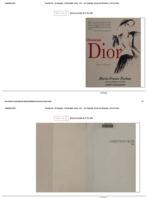 christian dior marie france pochna|Christian Dior biography pdf.